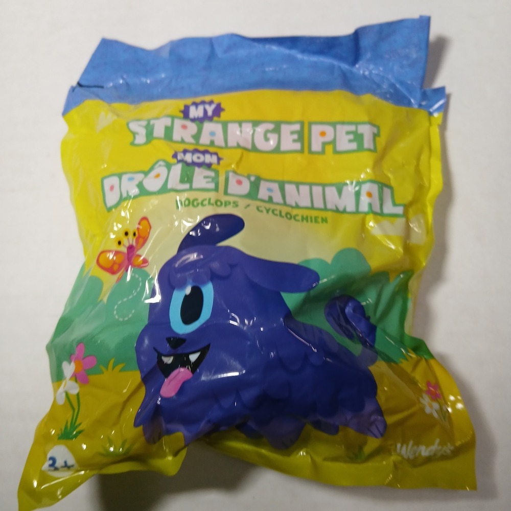 Wendy's My Strange Pet DOGCLOPS Kids Meal Toy 2025 New NIP